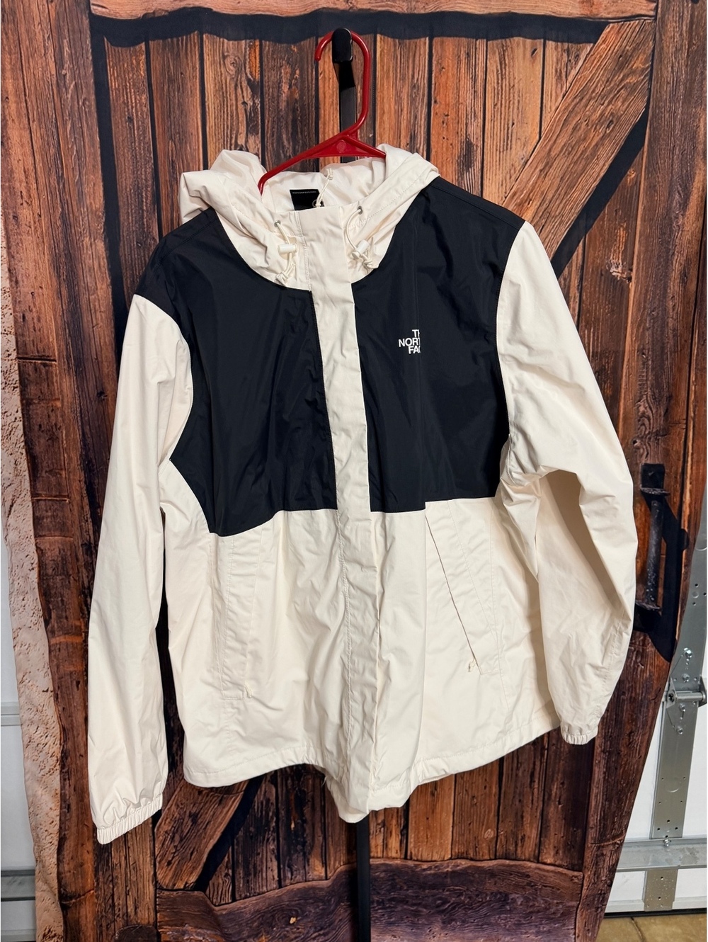 The North Face Women's Hooded Windbreaker Jacket Size 2X